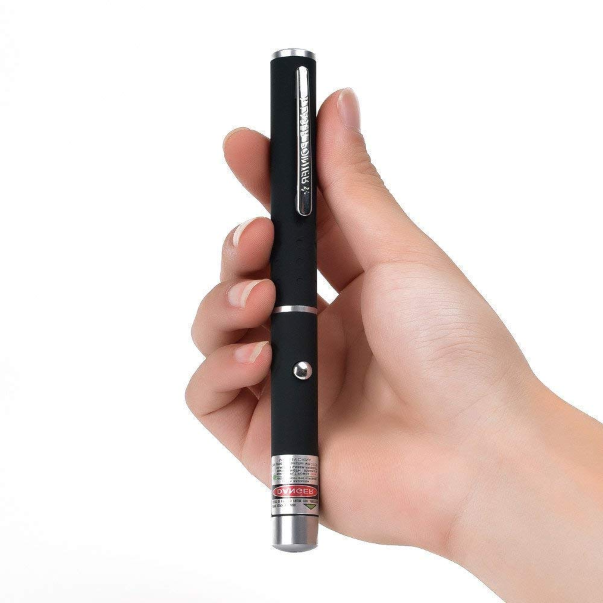 Dizaan Green Laser Pointer Pen with 8 Adjustable Multi-Effect Caps (532nm) | Perfect for Presentation,Project Design & Professional Use